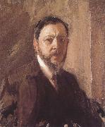 Joaquin Sorolla Self portrait oil painting on canvas